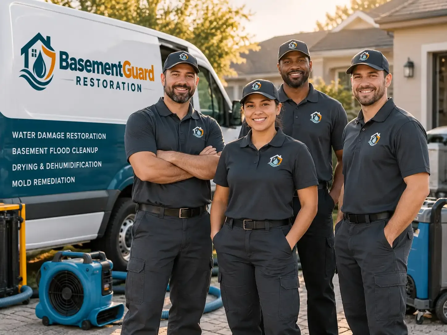 Basement Water Damage Restoration company in Mechanicsburg, IL